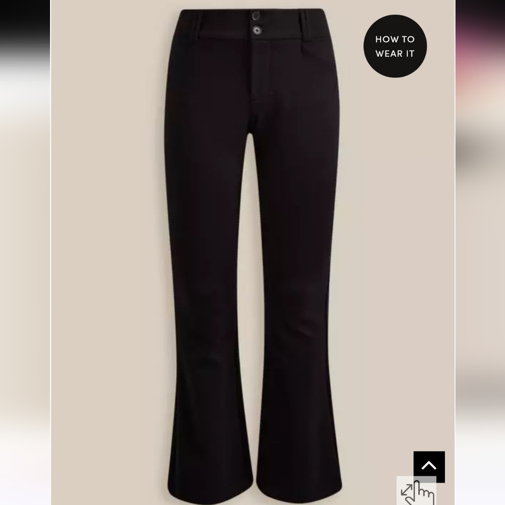 Torrid TALL INSEAM Trouser Bootcut Ponte Pant - Picture 8 of 8